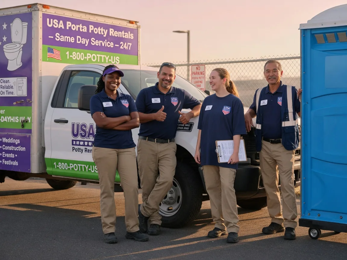 Porta Potty Rental company in Diana, TX